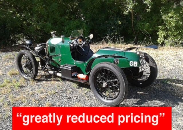 Photograph of vehicle for sale