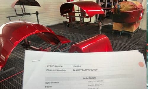 Photograph of vehicle for sale